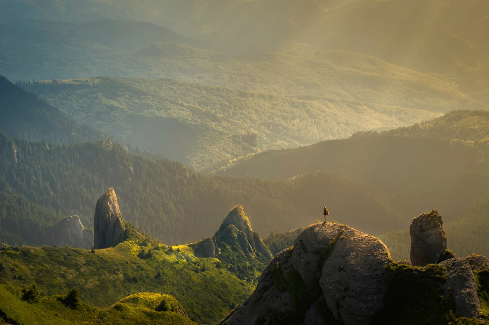 Scenic mountain landscape view for travel destination and holiday exploration.
