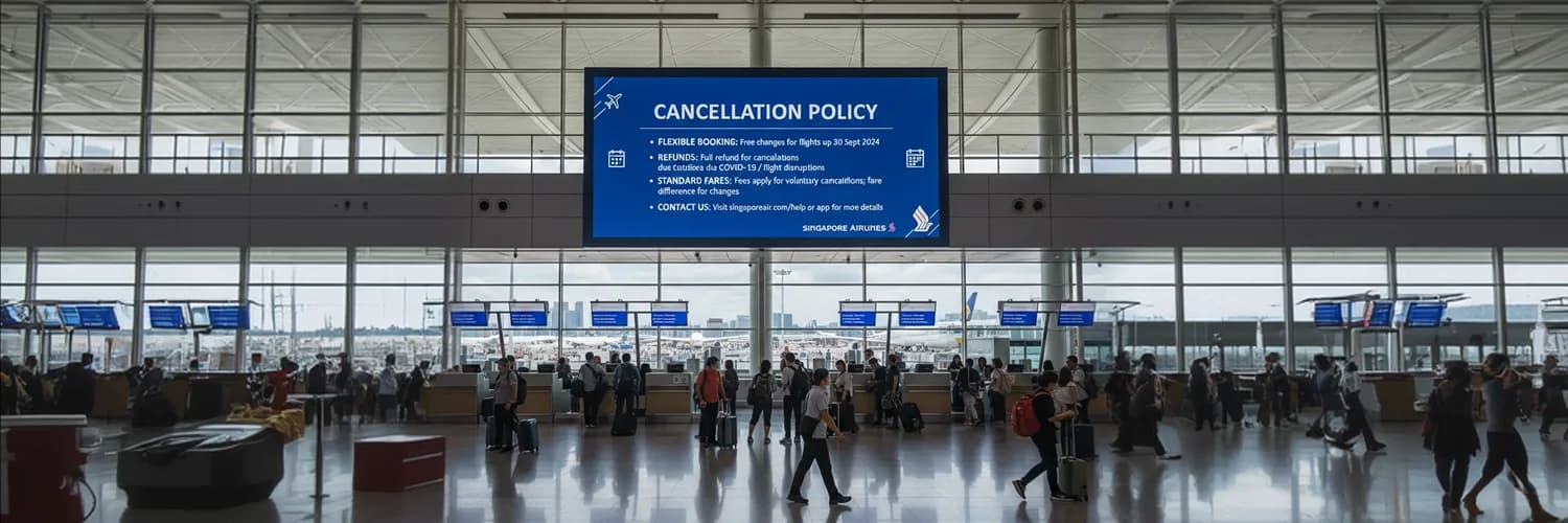 Singapore Airlines Cancellation Policy 