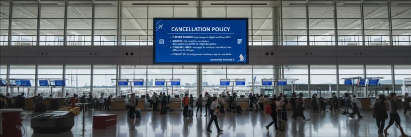 Singapore Airlines Cancellation Policy 