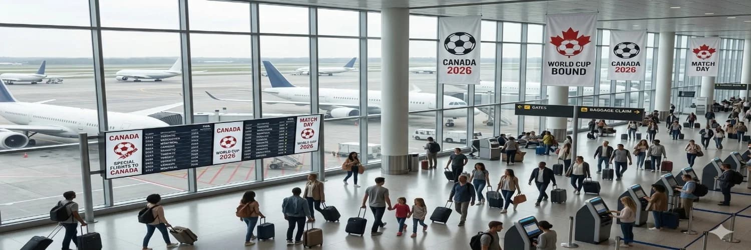 Cheap Flights to Canada for FIFA World Cup Travel