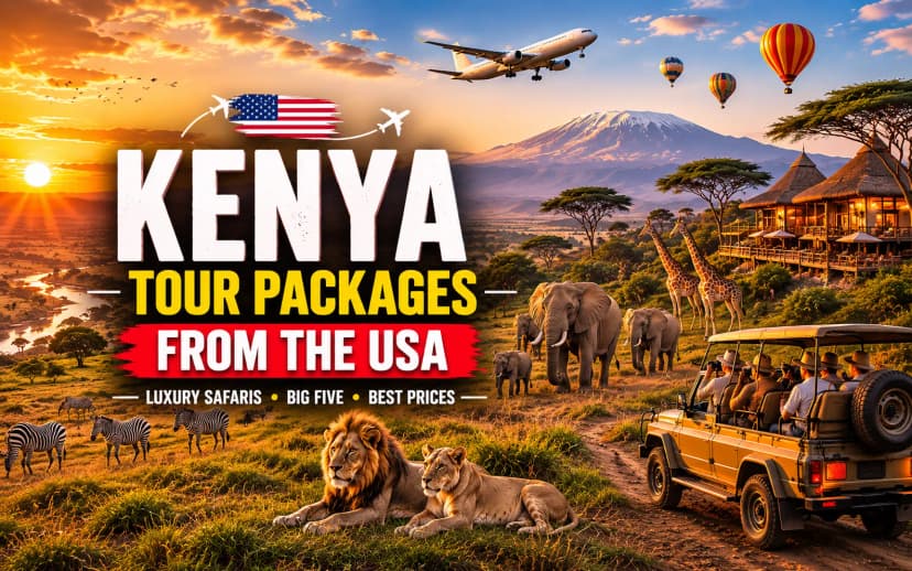 Kenya Safari Packages from the USA
