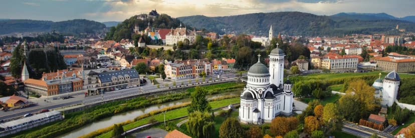Drive to the UNESCO town of Sighișoara.