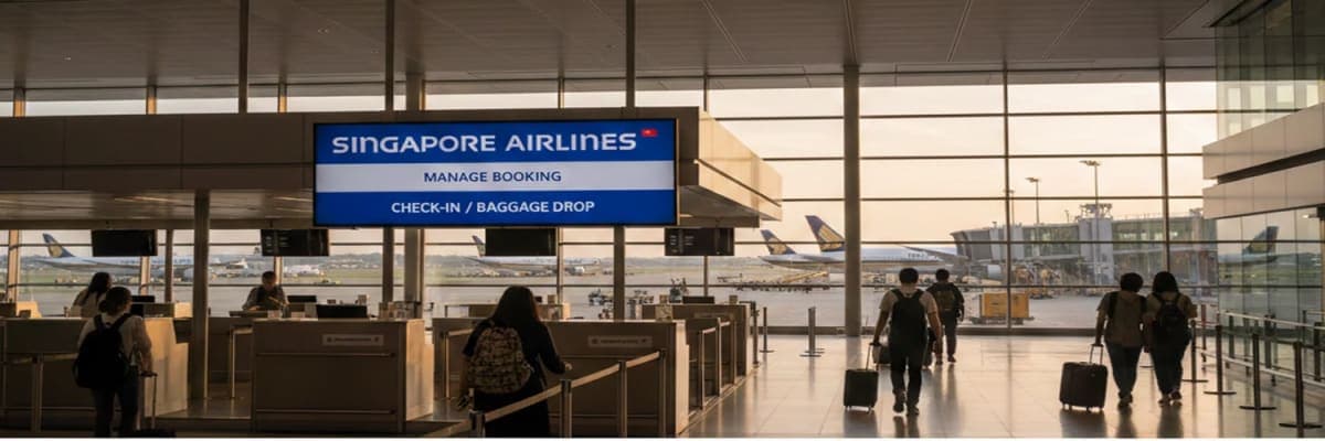 Singapore Airlines Manage Booking for Changing Seats and Support