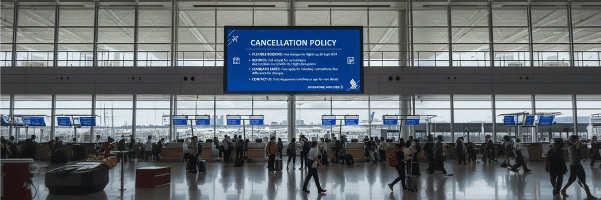 Singapore Airlines Cancellation Policy