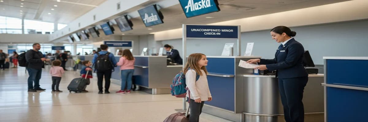 Alaska Airlines Unaccompanied Minor Policy