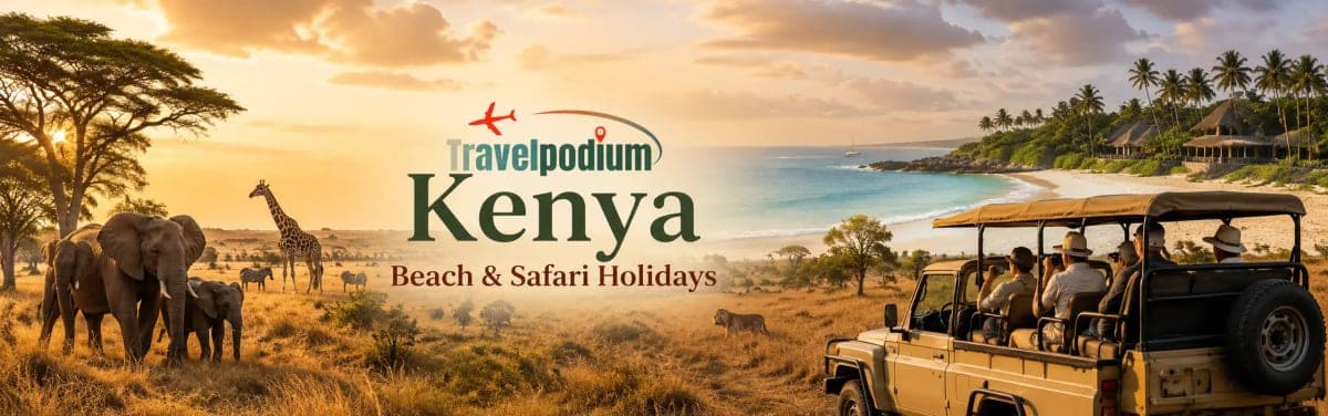 Kenya beach and safari holiday combining Maasai Mara wildlife and Indian Ocean beaches