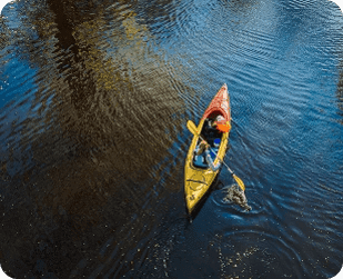 Kayak at Rock Springs Run