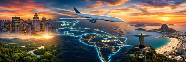 USA to Brazil Flights